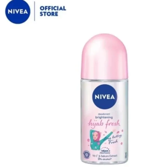 Nivea Ro Deo Brighttening Hijab Fresh 50ml