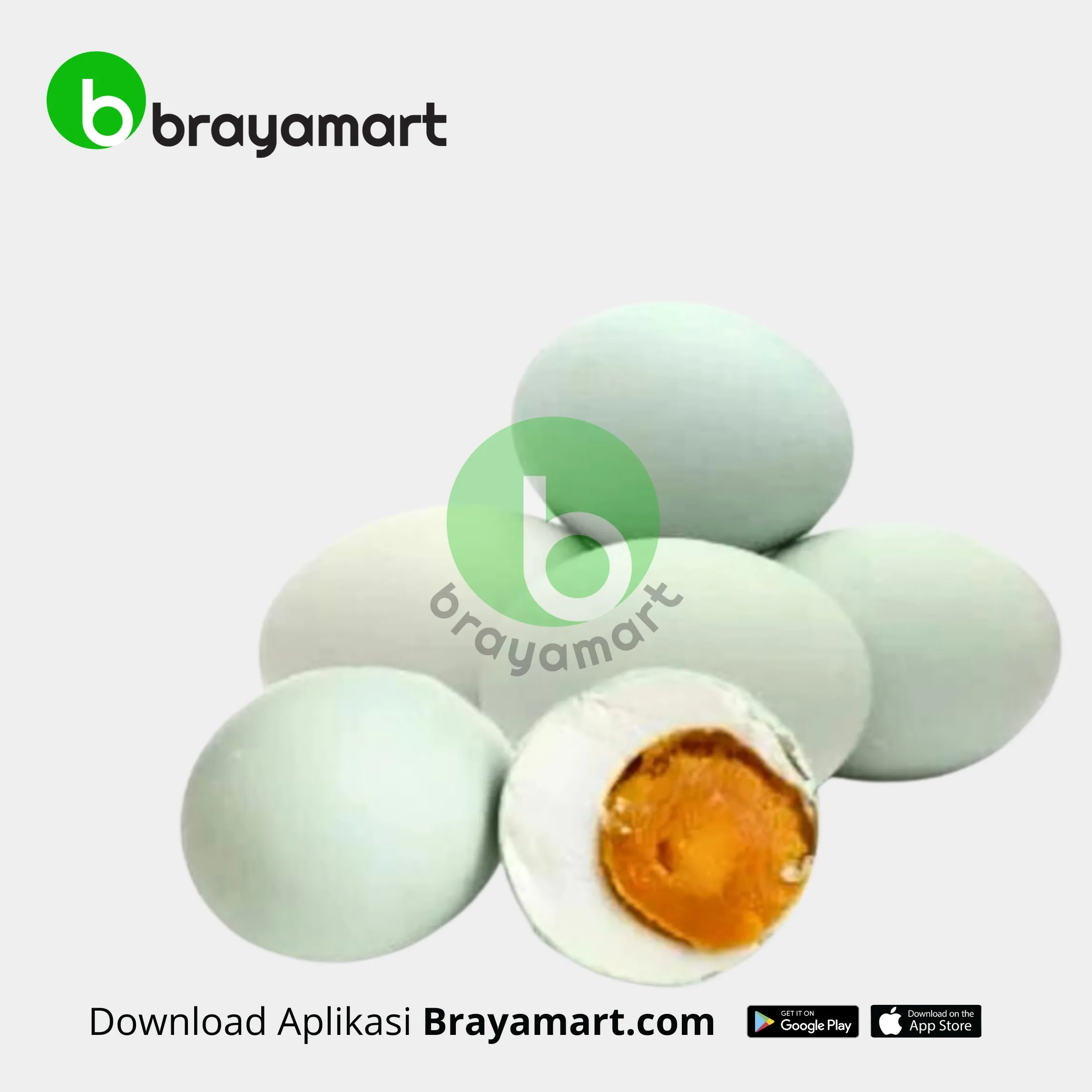 Telur Bebek Asin (1 butir)