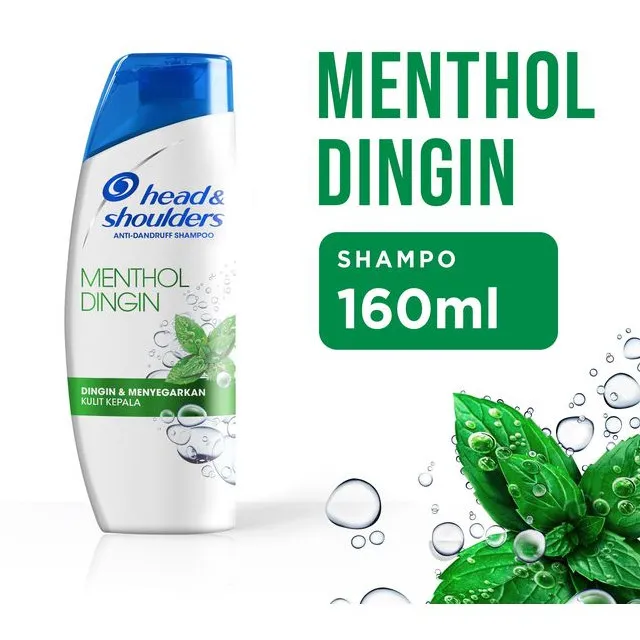 Shampoo Head & Shoulders  Menthol Dingin 160Ml