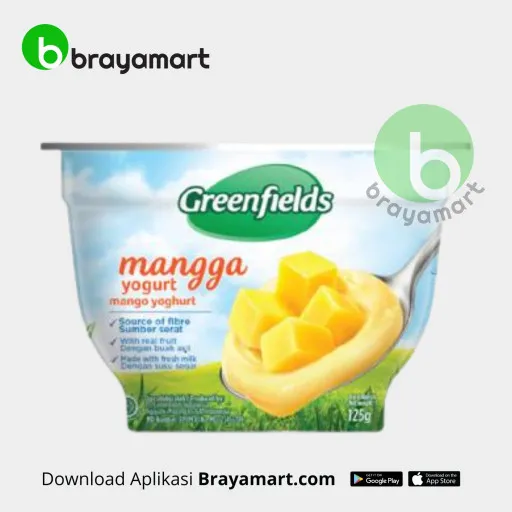GREENFIELDS YOGURT PLAIN 125GR