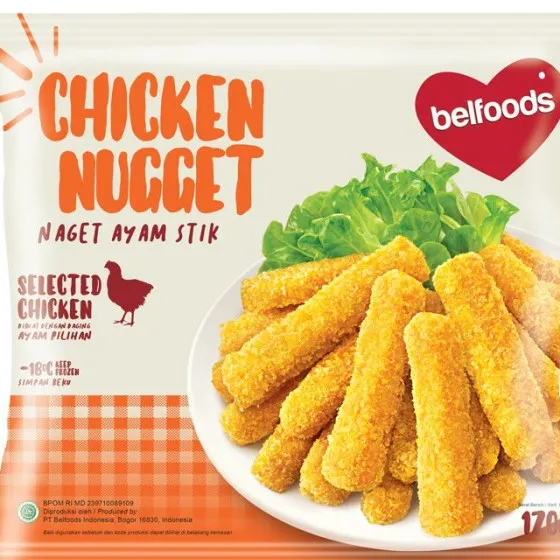 Belfood Chicken Nugget stick 170 gr