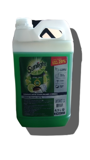 'Sabun Sunlight cuci piring jeruk nipi 5 liter'