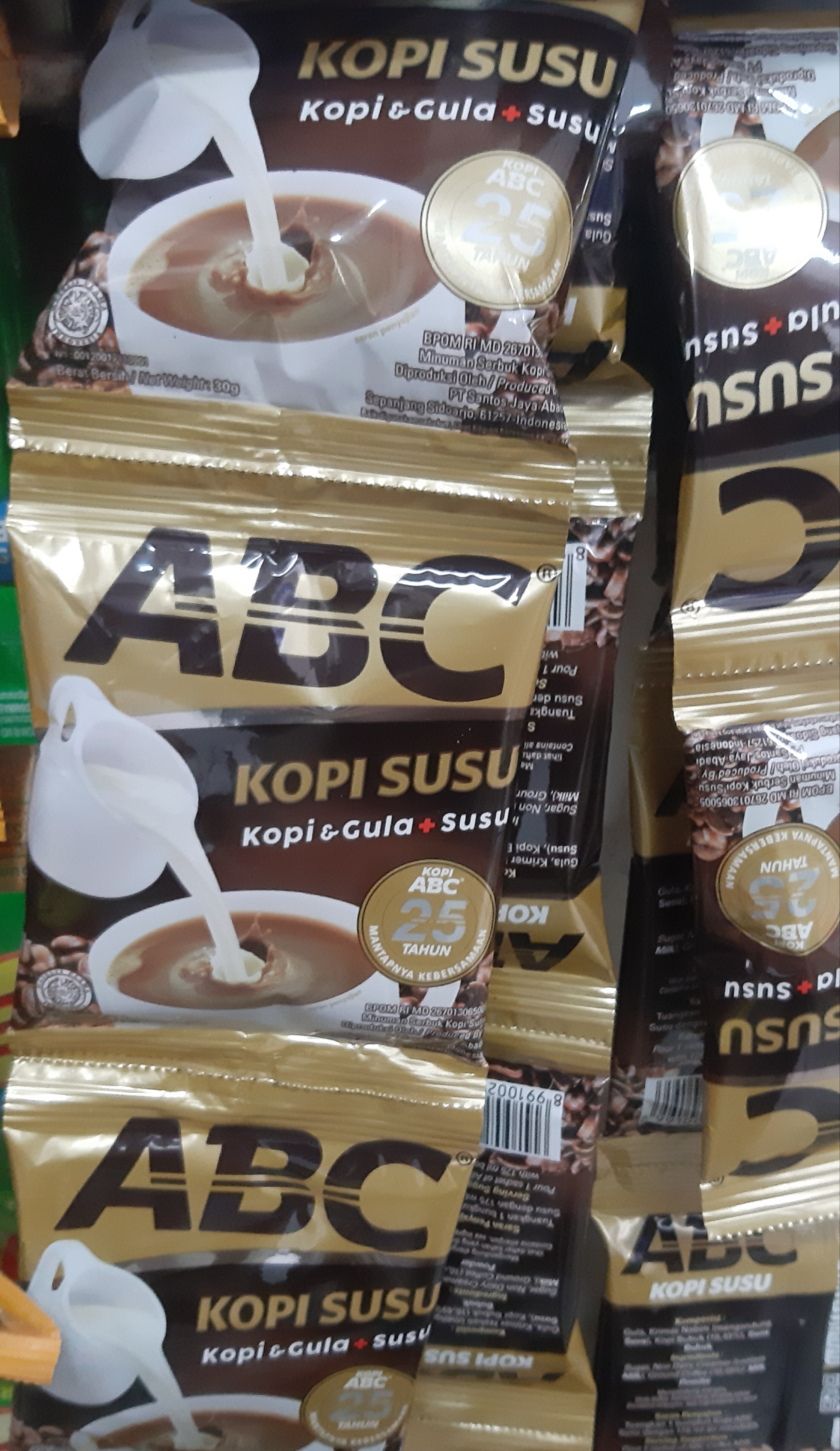 'ABC kopi susu 1 renteng'