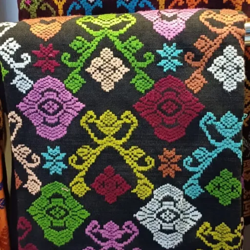 Kain songket bordir