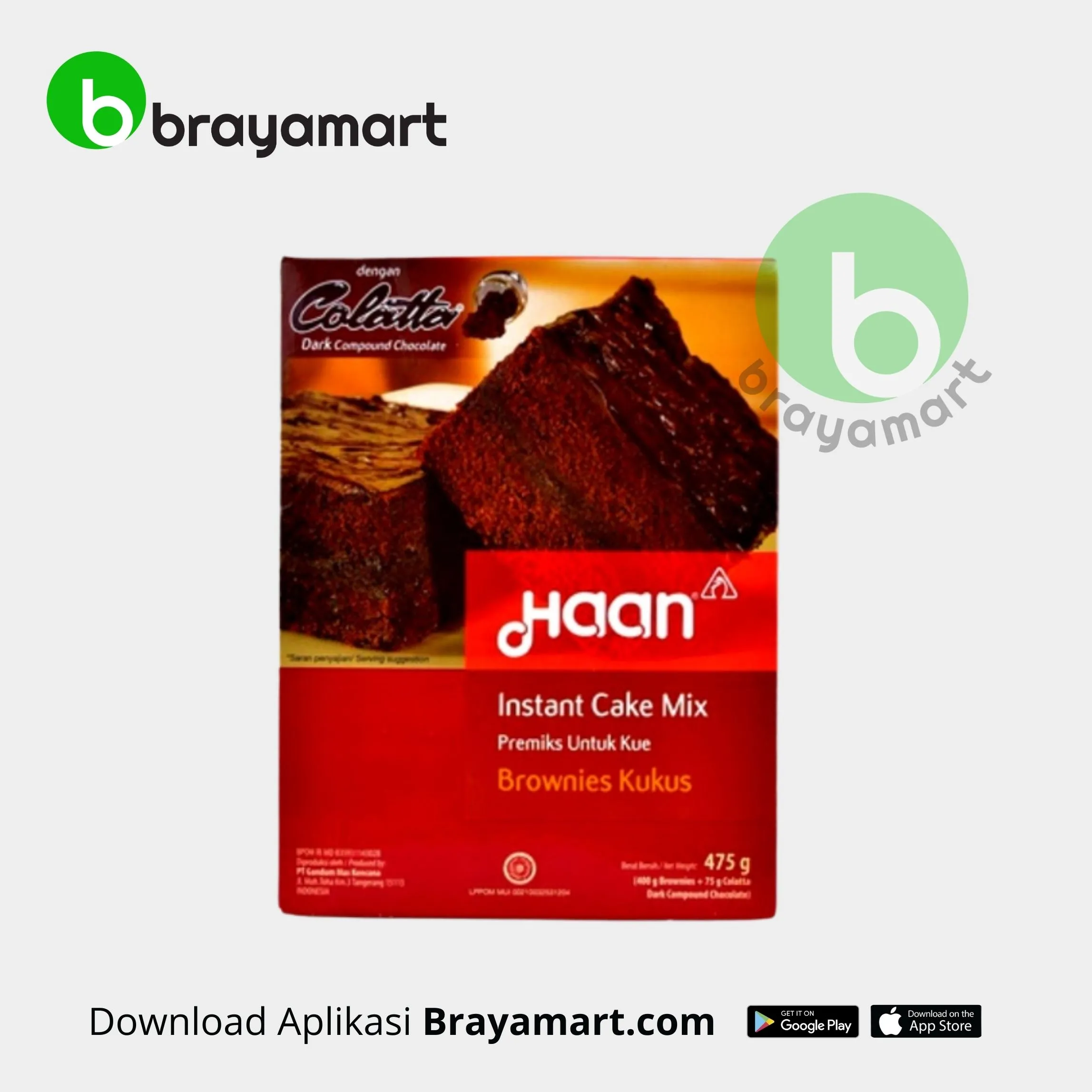 Haan Brownies Pouch 230 gr
