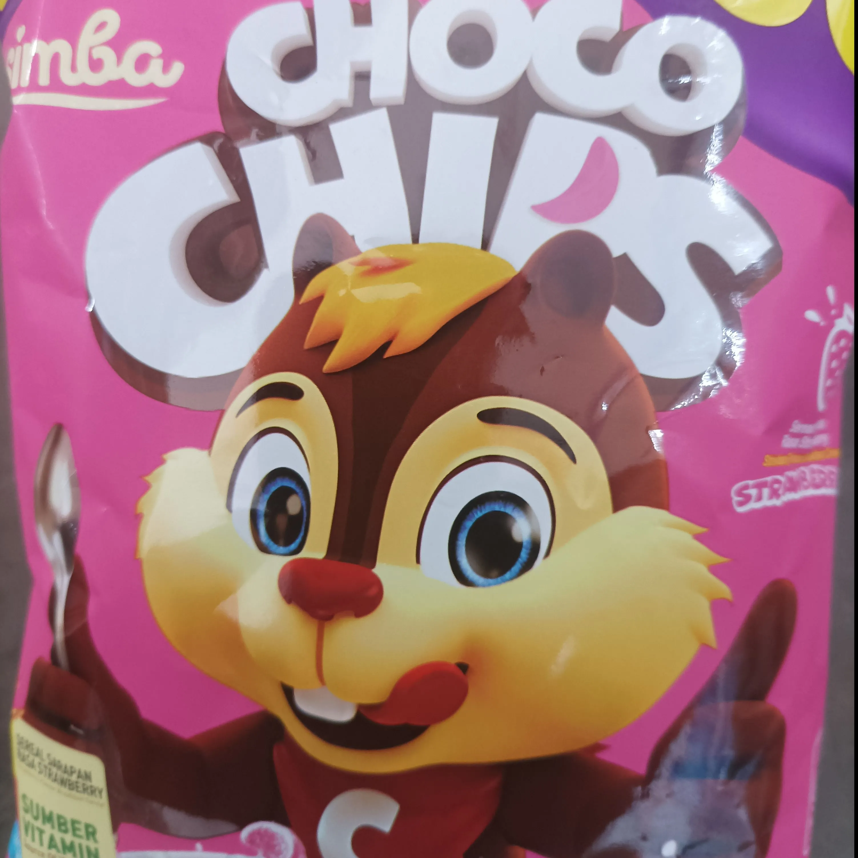 Simba Choco Chips Strawberry 50 gr