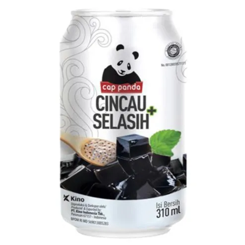 Minuman Cincau Selasih Cap Panda 310Ml