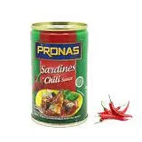 Pronas Sardines Saus Chili 155 gr