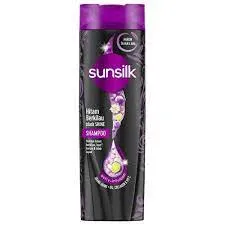 Sunsilk Hitam Berkilau Black Shine Shampoo 160 ml