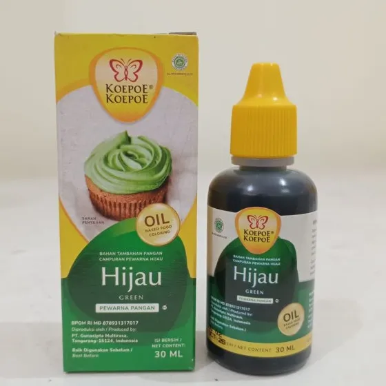 Koepoe - Koepoe Pewarna Makanan Hijau 30 ml