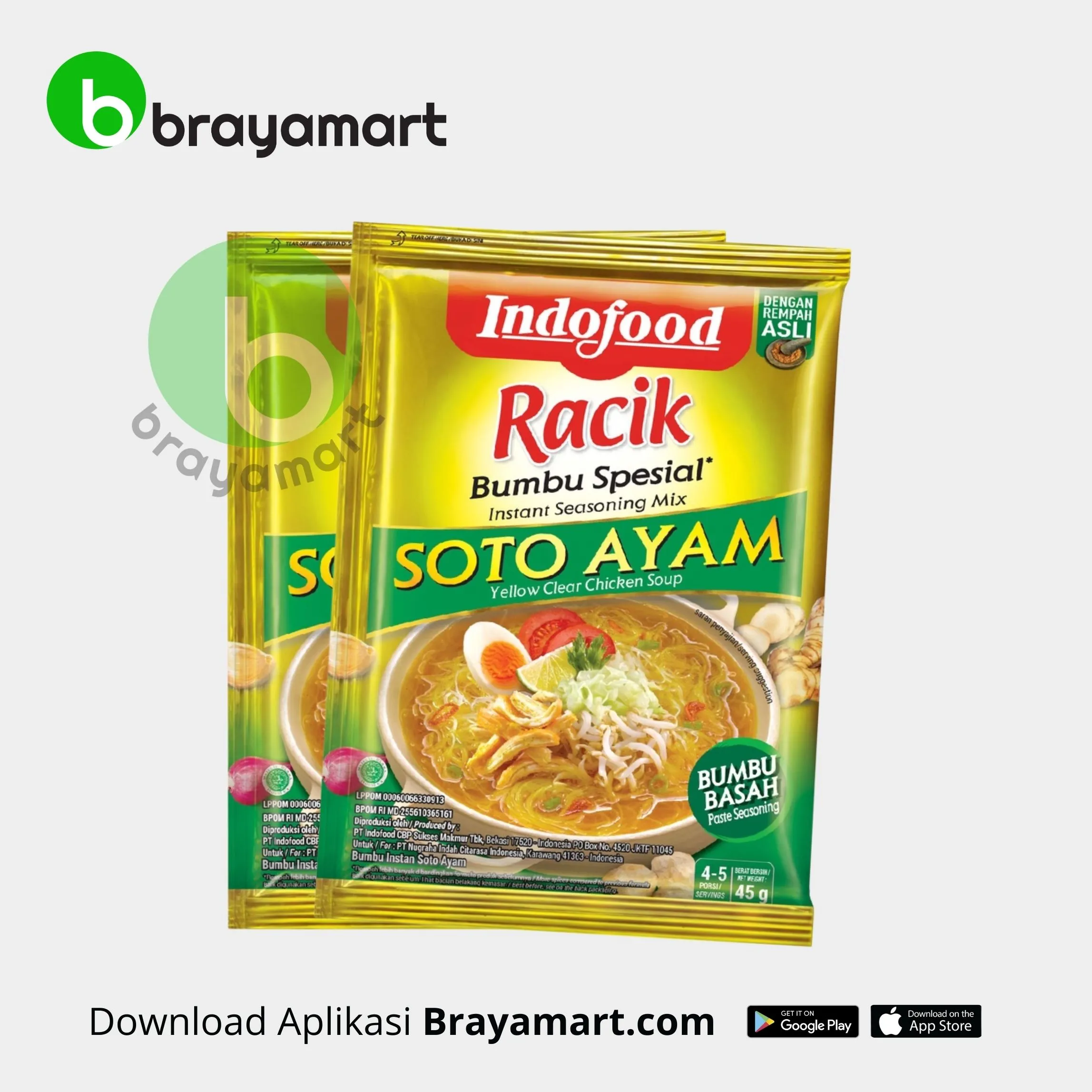 Bumbu Racik Indofood Soto Ayam 45Gr