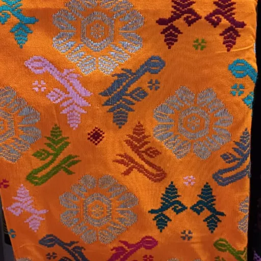 Kain songket bordir
