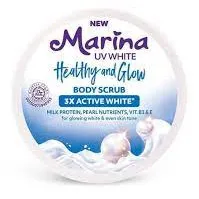 Marina UV White Healthy and Glow Body Scrub 200 ml