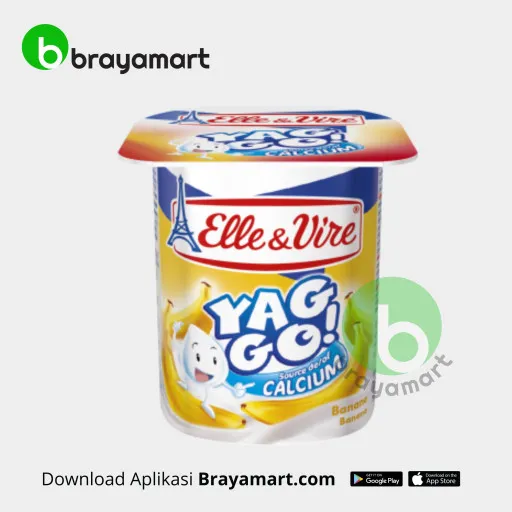 ELLE & VIRE YAGGO BANANA 125GR