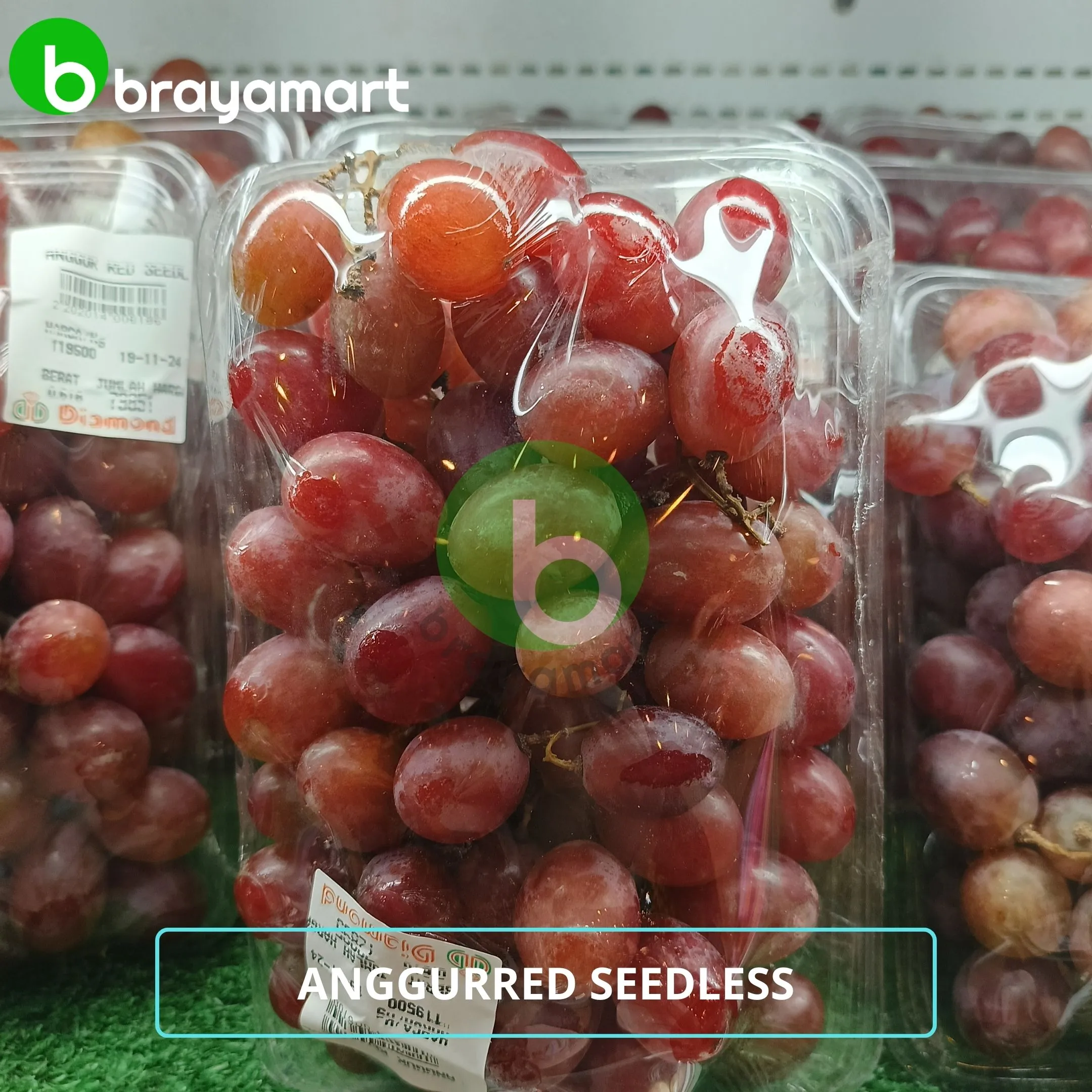 anggur red seedlees