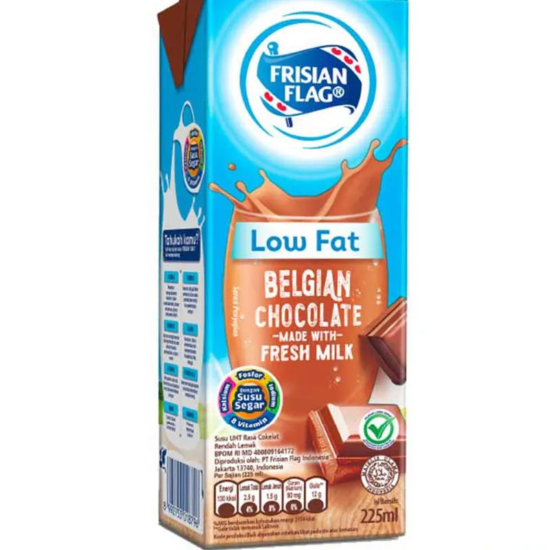 'Frisian Flag UHT Low fat chocolate 225 ml'