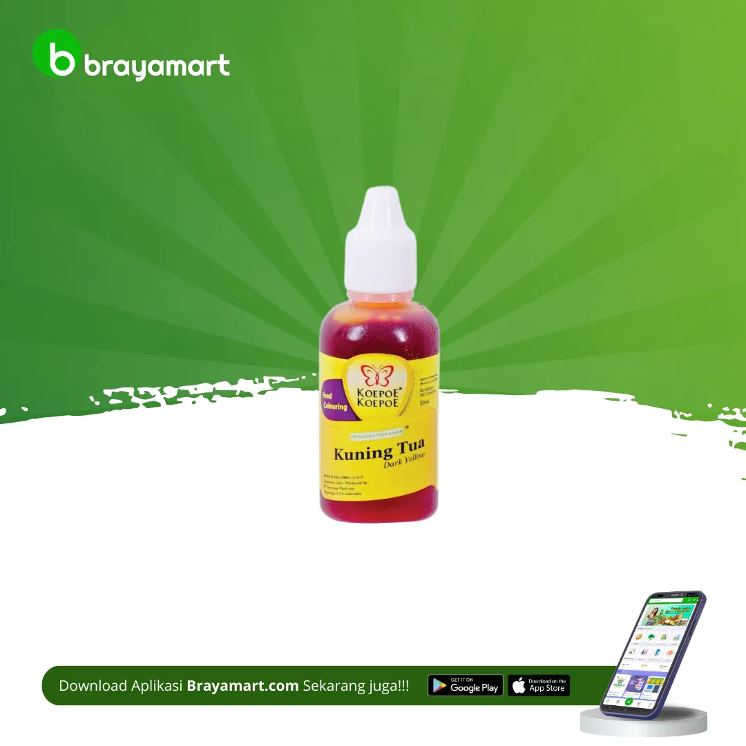 Pewarna Kuning Tua Koepoe - Koepoe 30ml