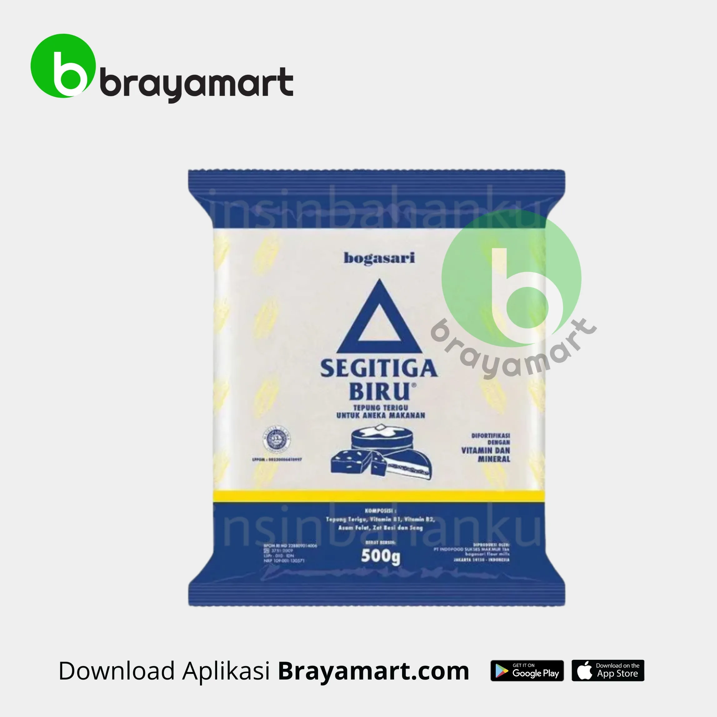 Tepung Segitiga Biru 500Gr