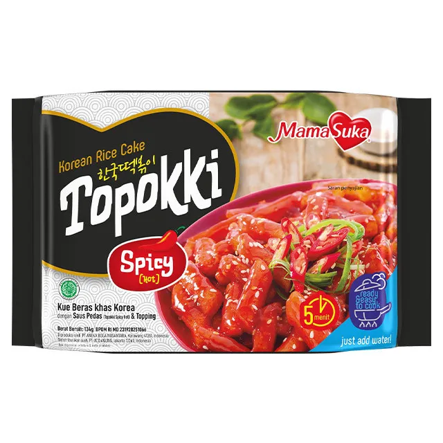 'Mamasuka Topokki Spicy 134 Gram'