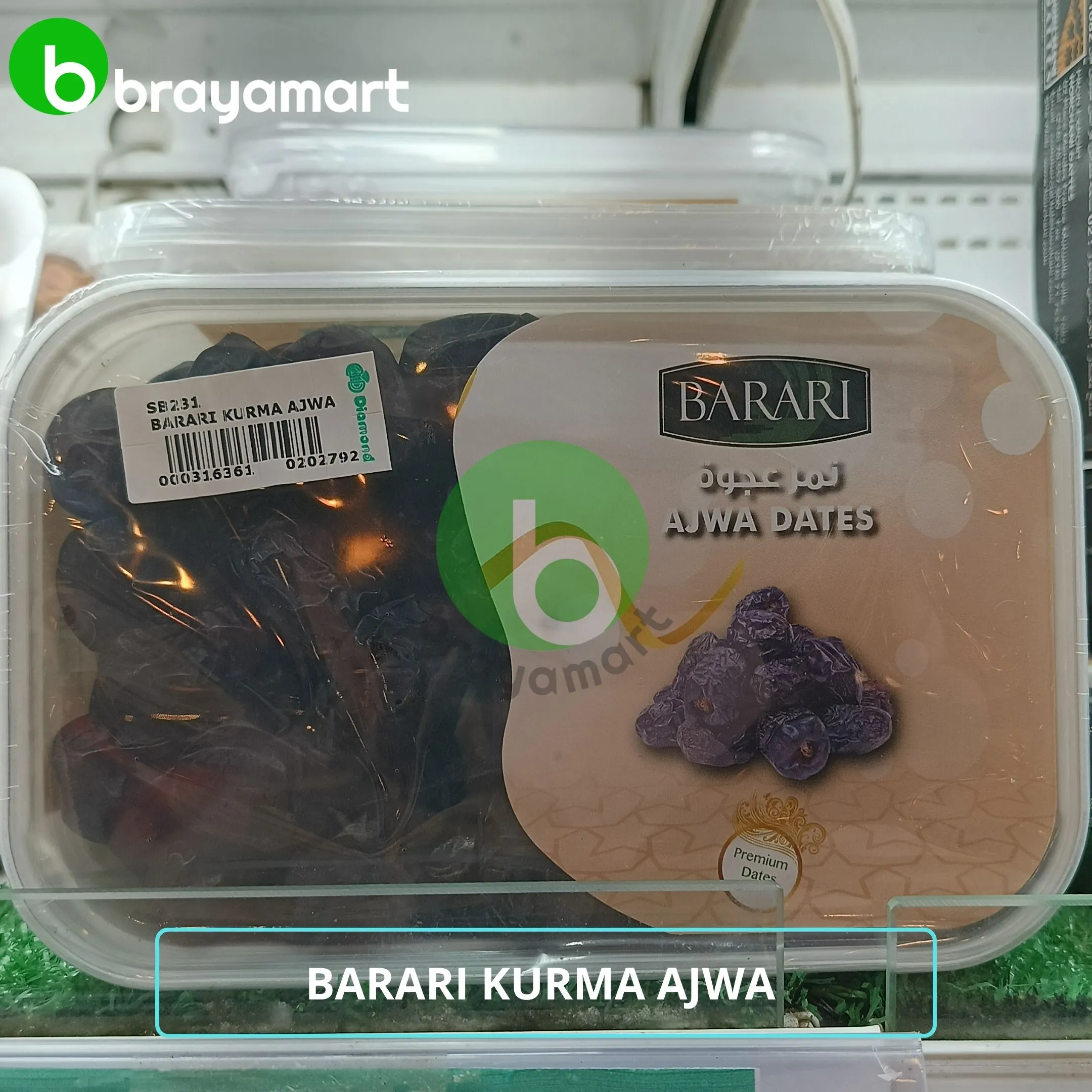 'barari kurma ajwa'