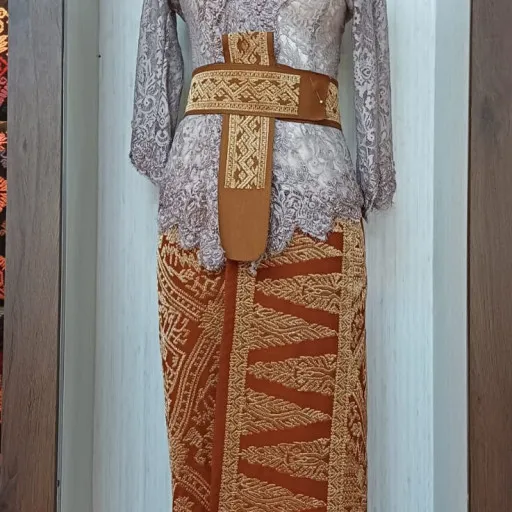 Bahan kebaya bordir