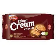 Roma Chocolate Cream Coconut Biscuits 189 Gr