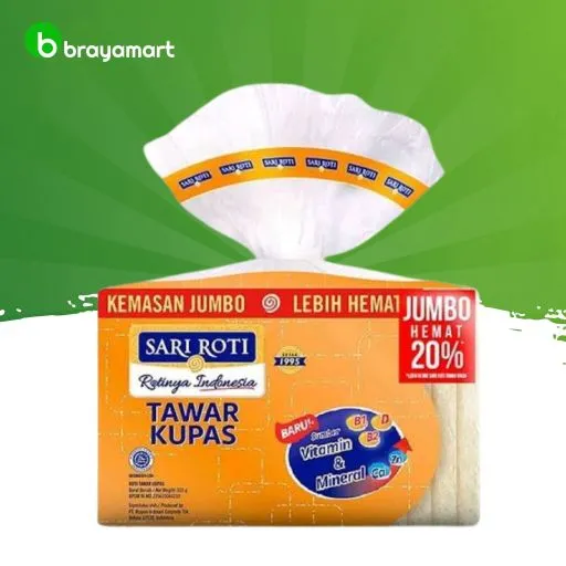 Sari Roti Tawar Kupas