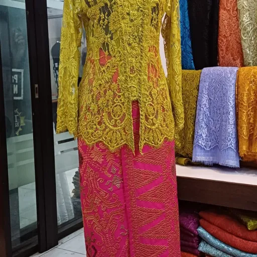 Kain jadi bordir bali