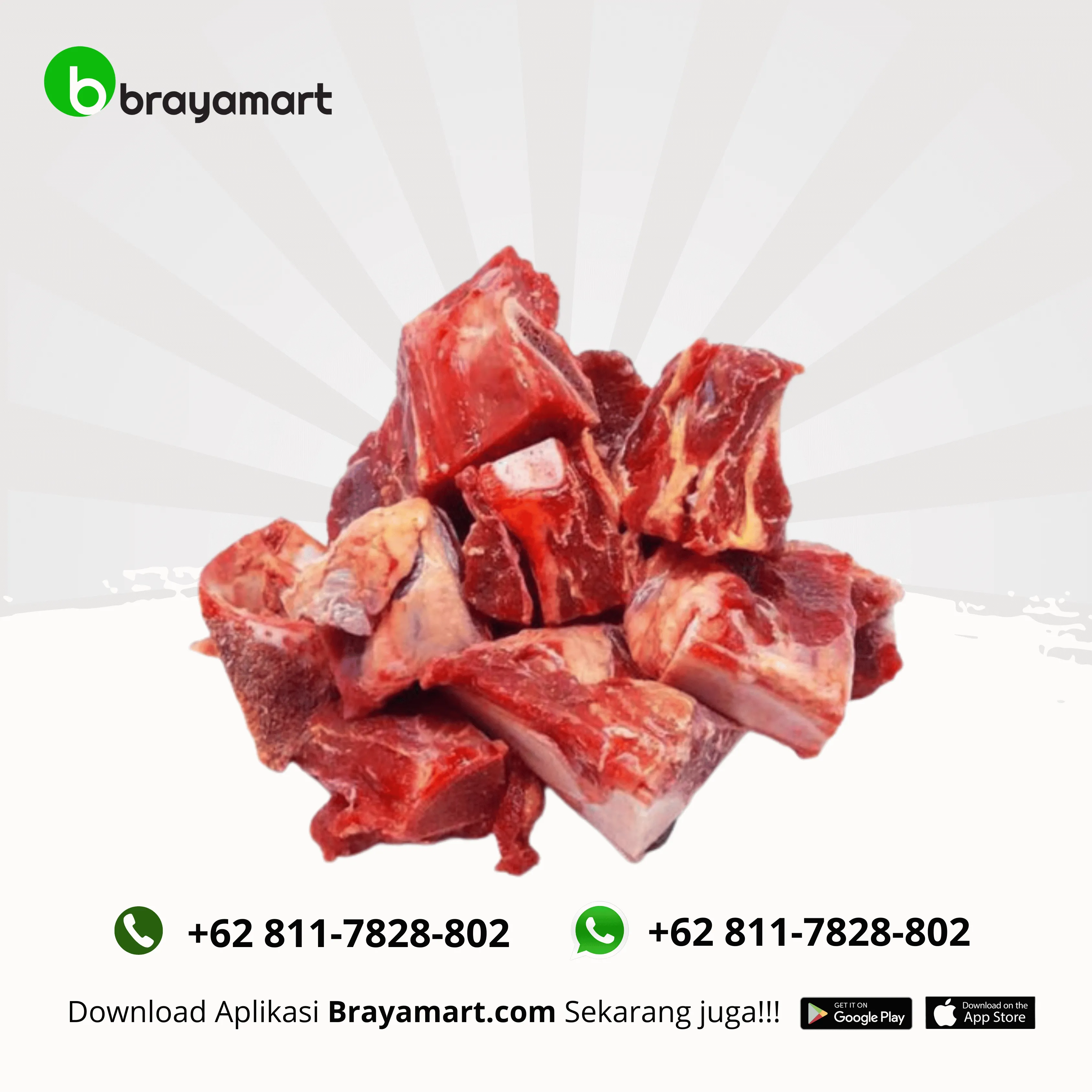 'Tulang Iga Sapi (1 kg)'