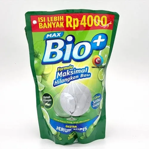 Max Bio+ Extra Jeruk Nipis 210 Ml