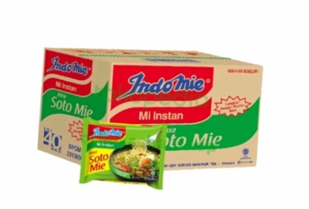 'Indomie rasa soto i box isi 40 pcs'