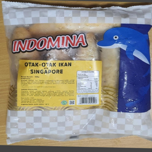 'Indomina Otak otak Ikan Ala Singapura 500 Gr'