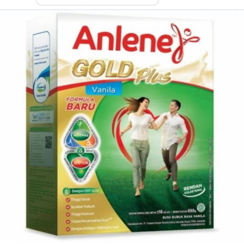 'Susu Anlene Gold Vanilla 650 Gram'