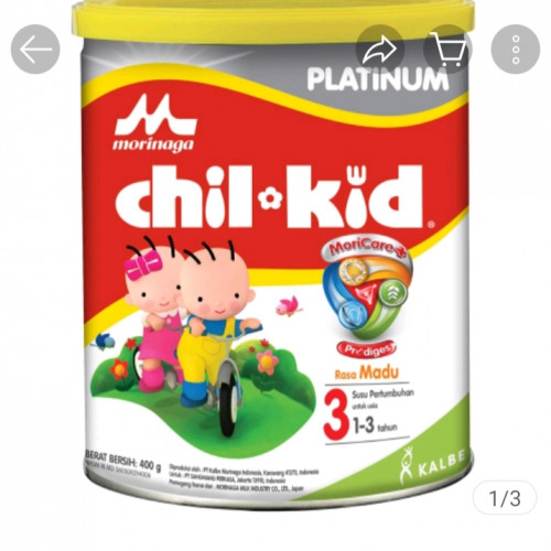 'Susu Morinaga Chil Kid Platinum Madu 400 Gram 1 Pcs'