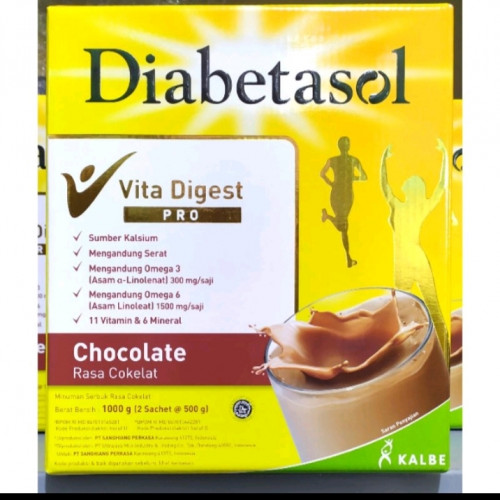 'Susu Diabetasol Coklat 1000 Gram 1 Pcs'