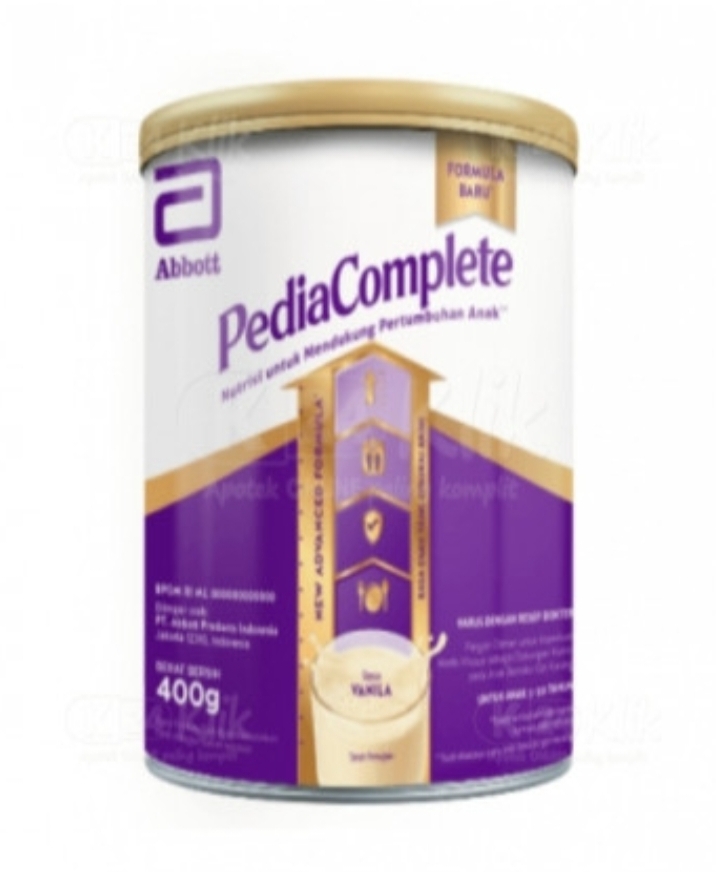 'Susu  Pediasure Complete Vanilla 400 Gram 1 Pcs'