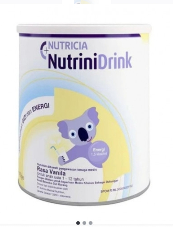 'Susu Nutricia Nutrinidrink 400 Gram 1 Pcs'