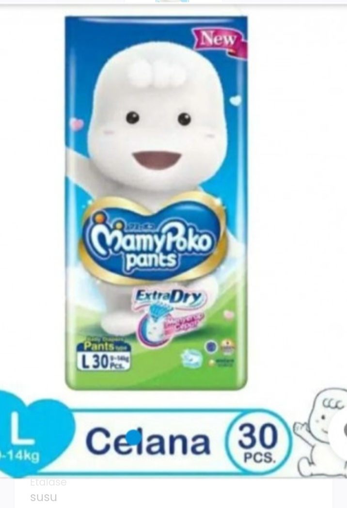 'Popok Mamy Pants Dry New L 30 1 Pcs'