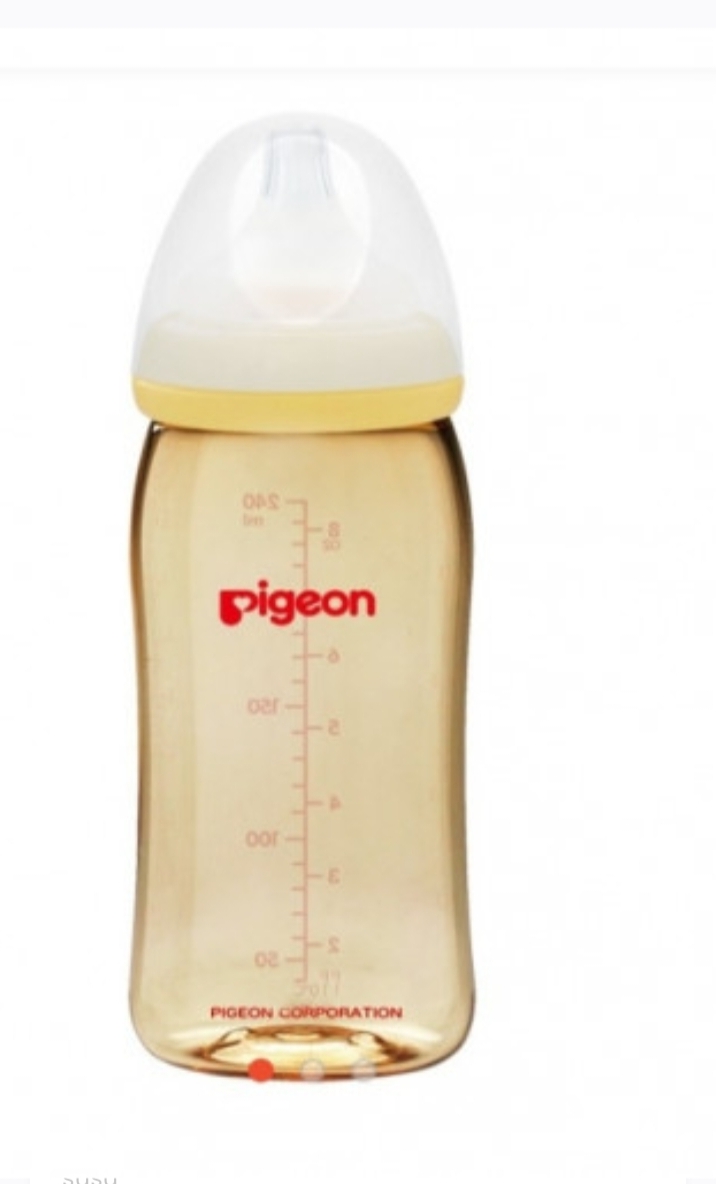 'Botol Susu Pigeon Peristaltic Plus PPSU 240 ML 1 Pcs'