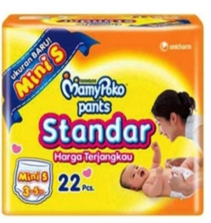 'Popok Mamy Poko Pant Standar Mini S 22 Ket 1 Pcs'