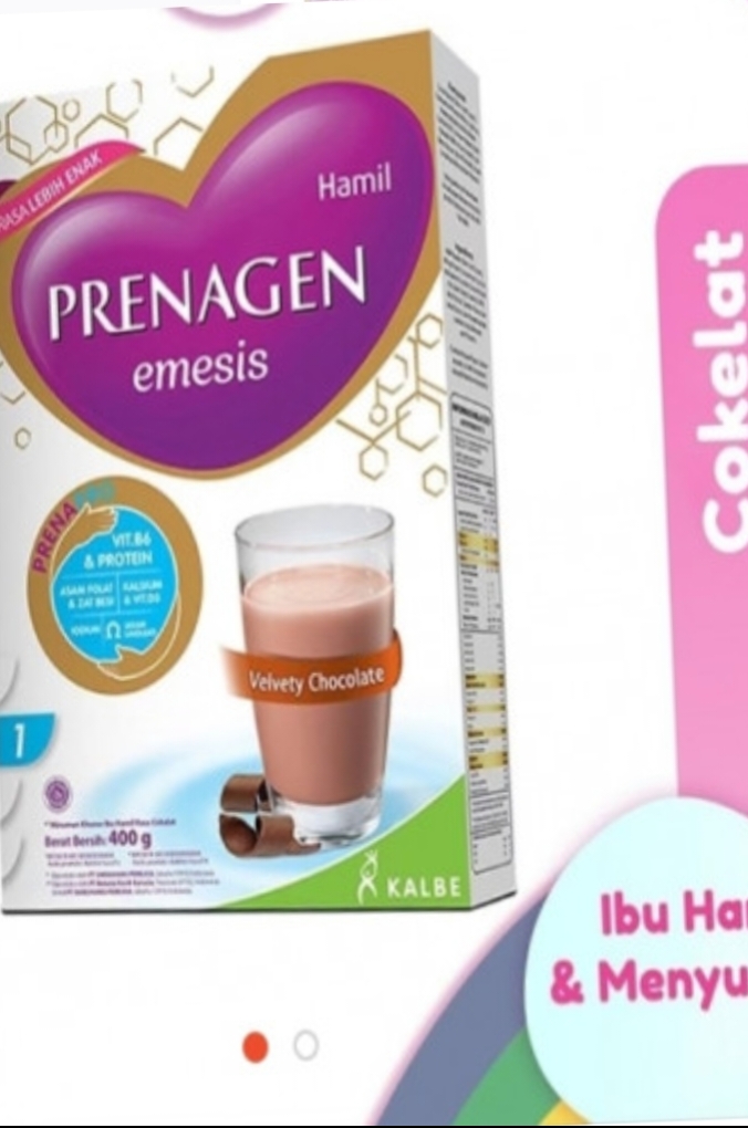 'Susu Prenagen Mommy Emesis Coklat 400 Gram Ket 1 Pcs'