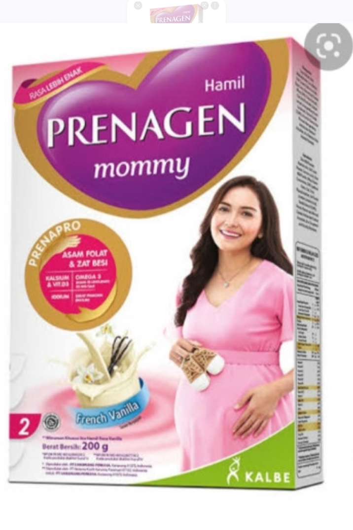 'Susu Prenagen Mommy Vanilla 200 Gram Ket 1 Pcs'