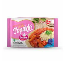 Mamasuka Topokki Creamy Cream Flavor 134 Grams