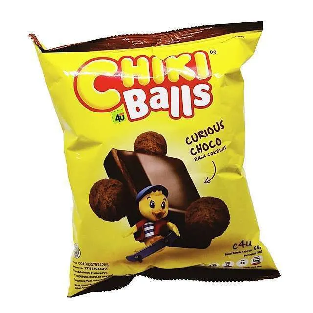 Chiki Ball Chocolate 55 gr