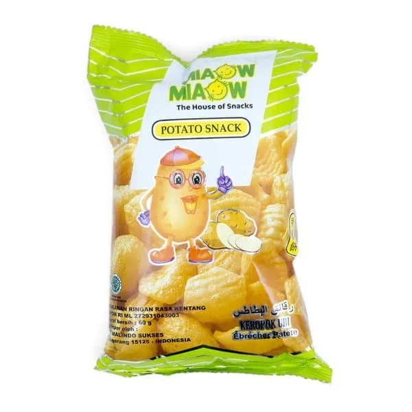 Miaw Potato Chip 60 gr