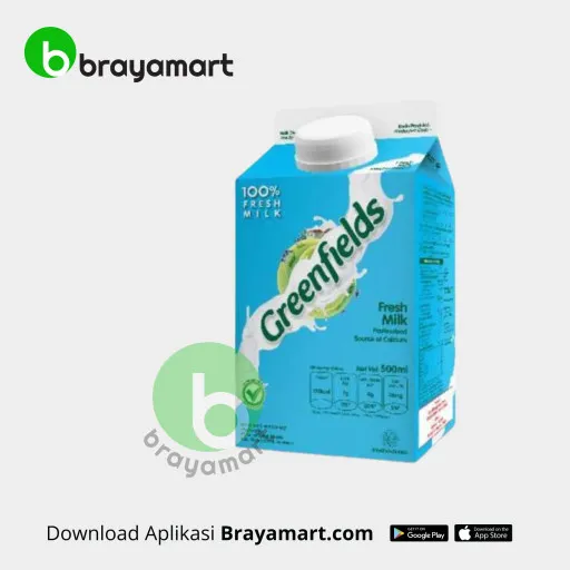 GREENFIELDS FRESH MILK 320ML