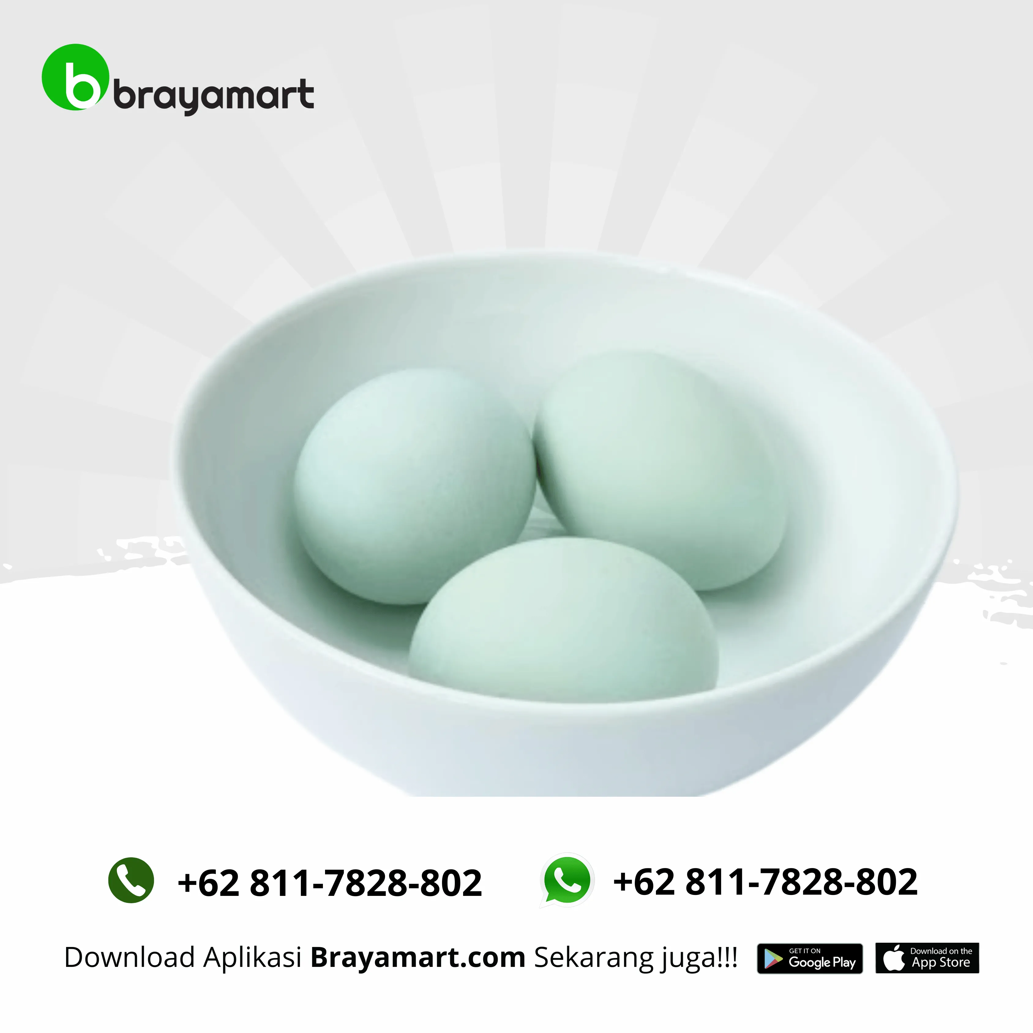 Telur Bebek (1 butir)