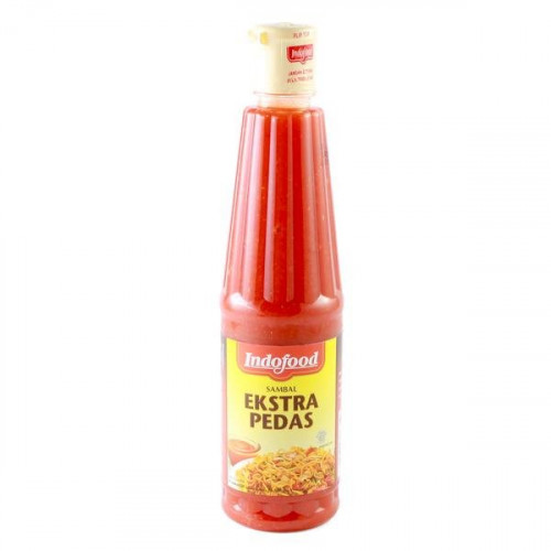 'Saos sambel extra pedas indofood'