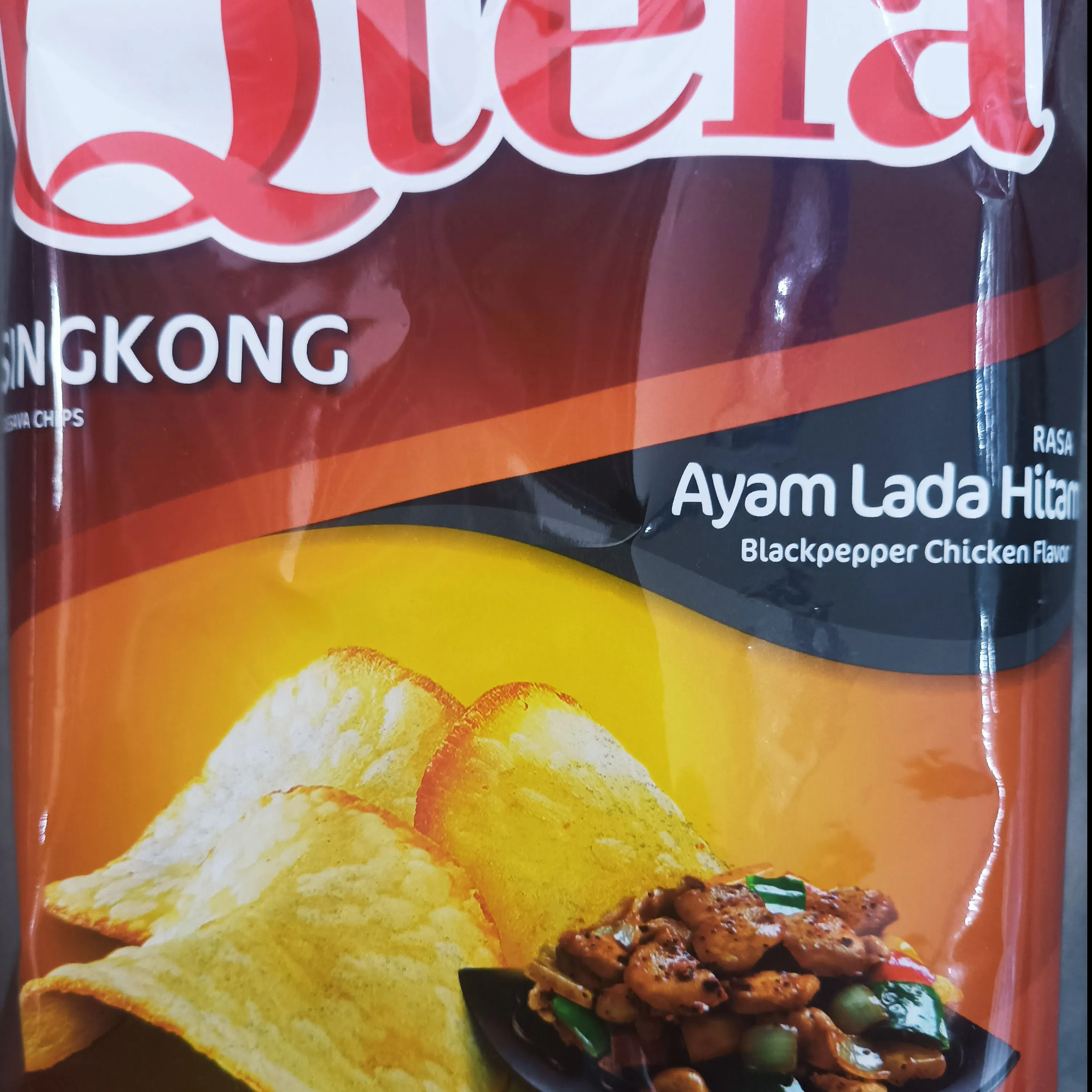 Qtela Ayam Lada Hitam 100gr