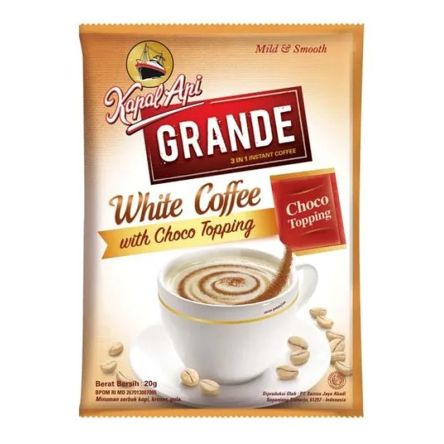 Kapal Api Grande White Coffee 20 gr